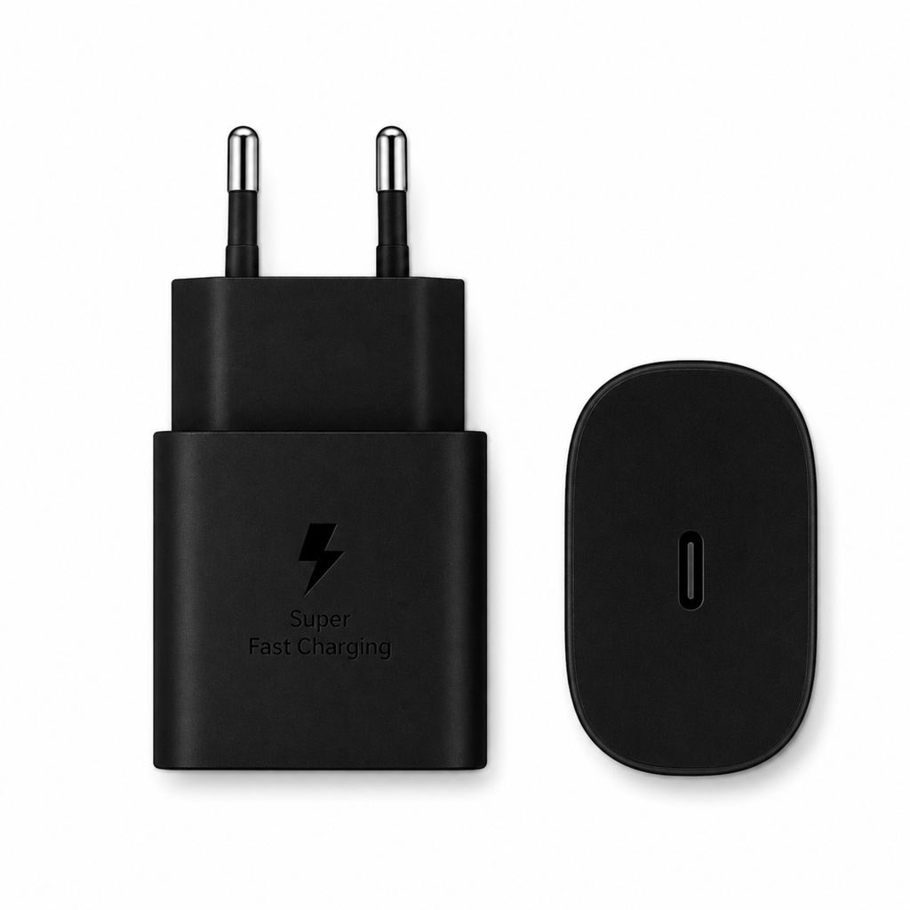 Samsung 25W USB-C Super Fast Charging PD Adapter – Compact Fast Charger