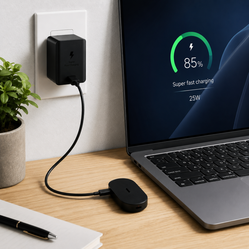 Samsung 25W USB-C Super Fast Charging PD Adapter – Compact Fast Charger