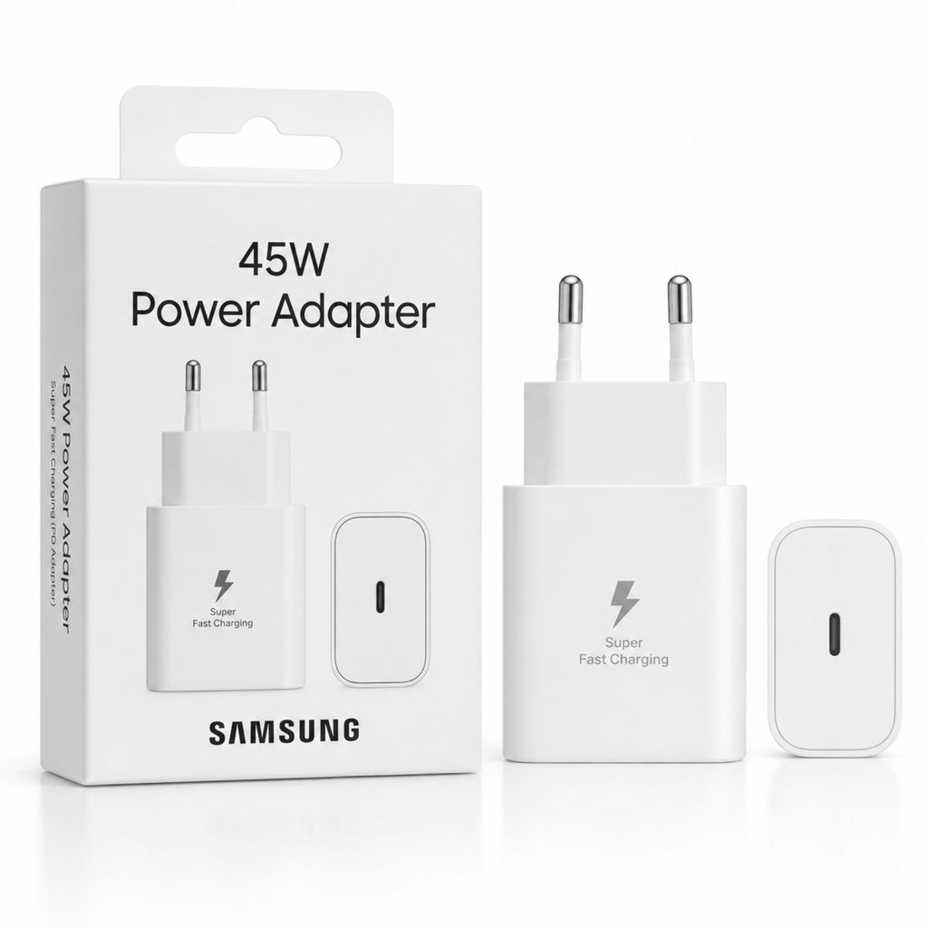 Samsung 45W Super Fast Charging USB-C Power Adapter – PD Fast Charger