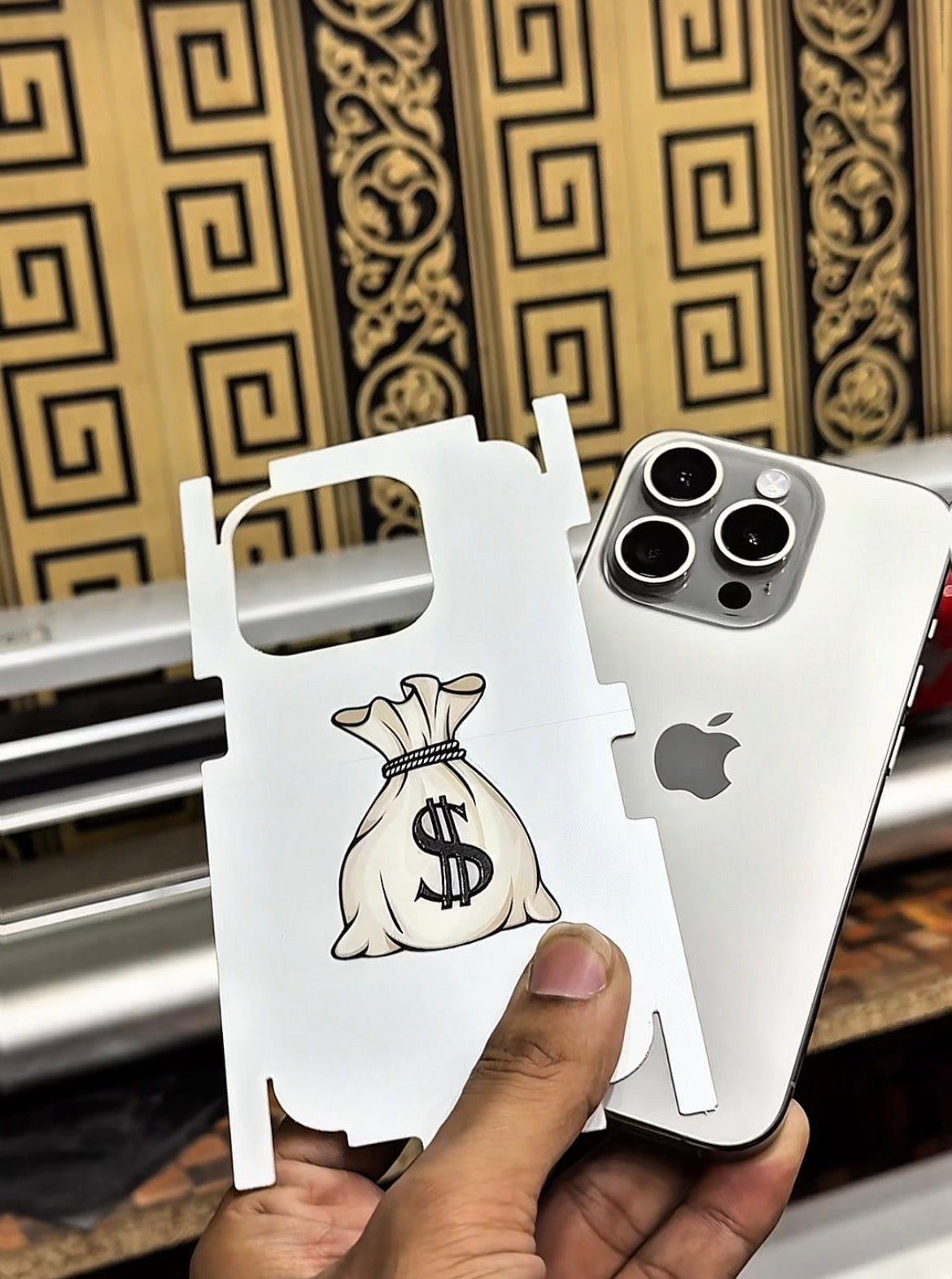 3D Money Bag Mobile Sheet | Available for All Mobile Models