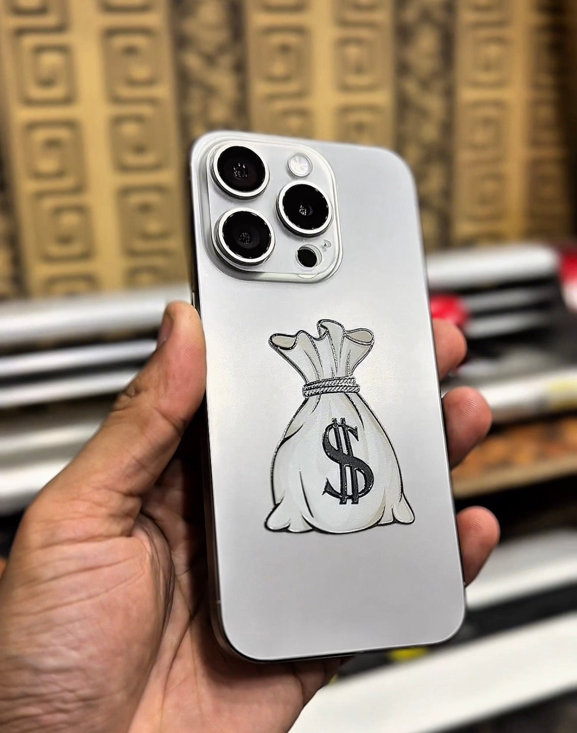 3D Money Bag Mobile Sheet | Available for All Mobile Models