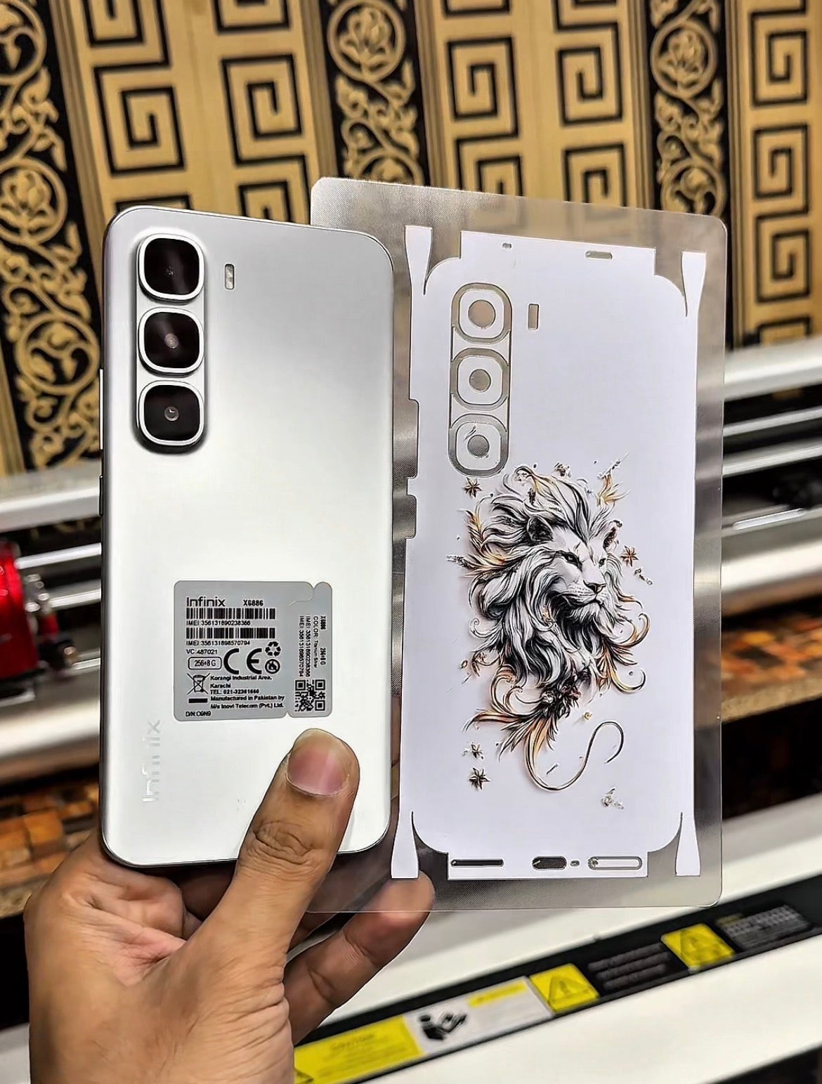 3D Lion Mobile Sheet | Available for All Mobile Models