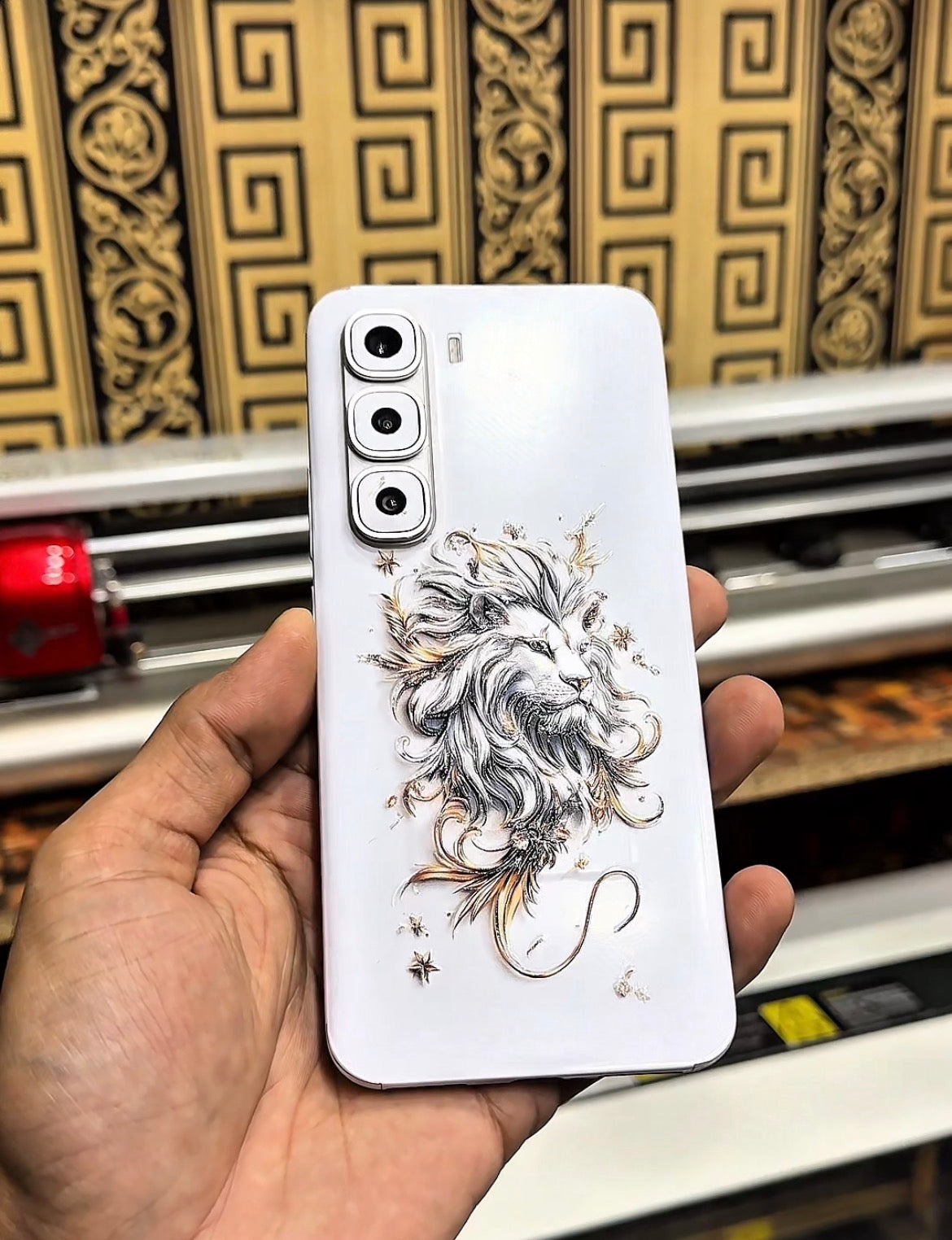 3D Lion Mobile Sheet | Available for All Mobile Models
