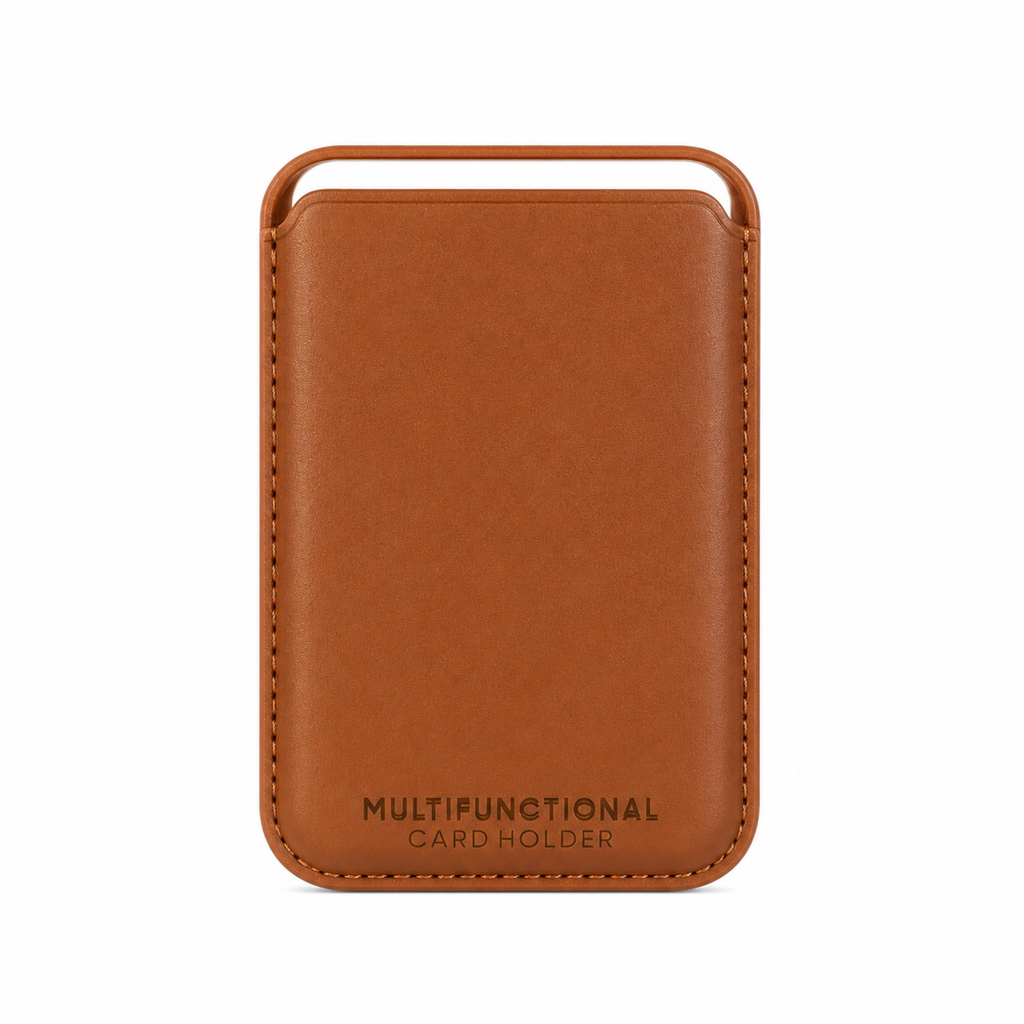 Apple MagSafe Leather Wallet Card Holder – Magnetic Slim Wallet for iPhone