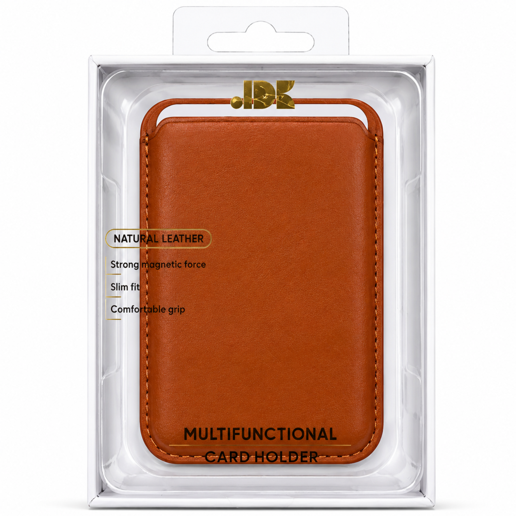 Apple MagSafe Leather Wallet Card Holder – Magnetic Slim Wallet for iPhone