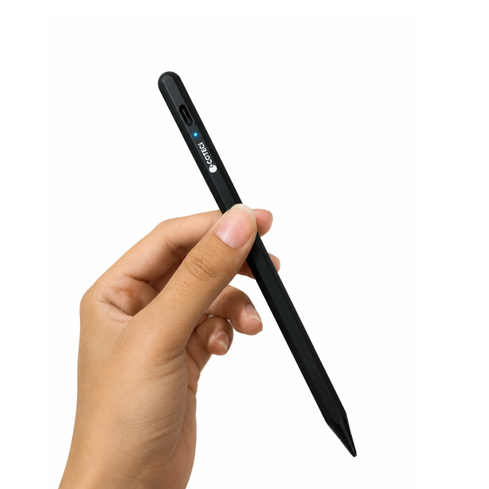 COTECi Universal Capacitive Stylus Pen for Tablets & Smartphones – Rechargeable Touch Screen Pencil