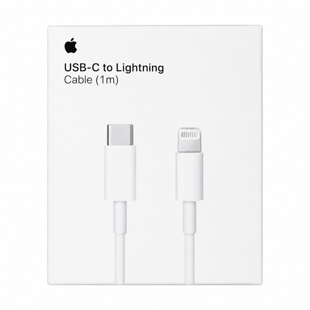 USB-C to Lightning Cable (1 Meter) – Fast Charging & Data Sync for iPhone (Master copy)