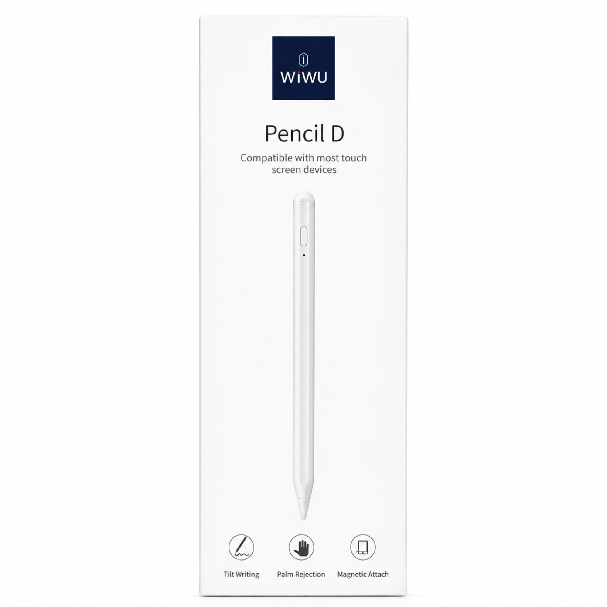 WiWU Pencil D Active Stylus Pen – Palm Rejection & Magnetic Attachment for Tablets